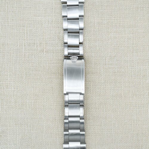 Rolex Rivet Oyster Spring Loaded Bracelet Steel Riveted with 58 endlinks and Tension Springs